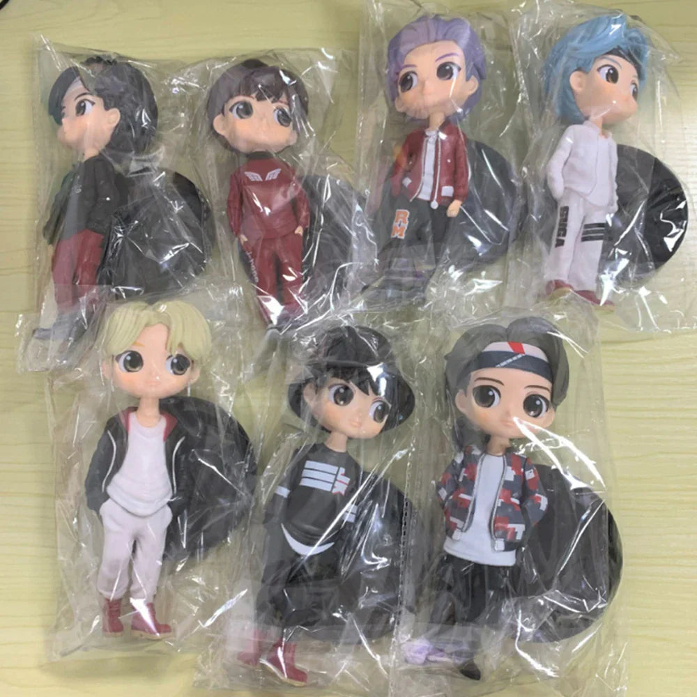 7pcs/set Bangtan Boys Groups Rm Jin Suga Jhope