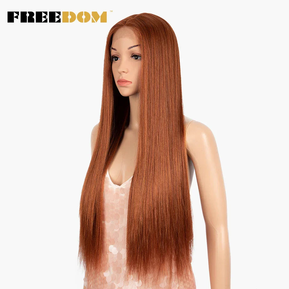 FREEDOM Synthetic Lace Front Wig 30 Inch Long