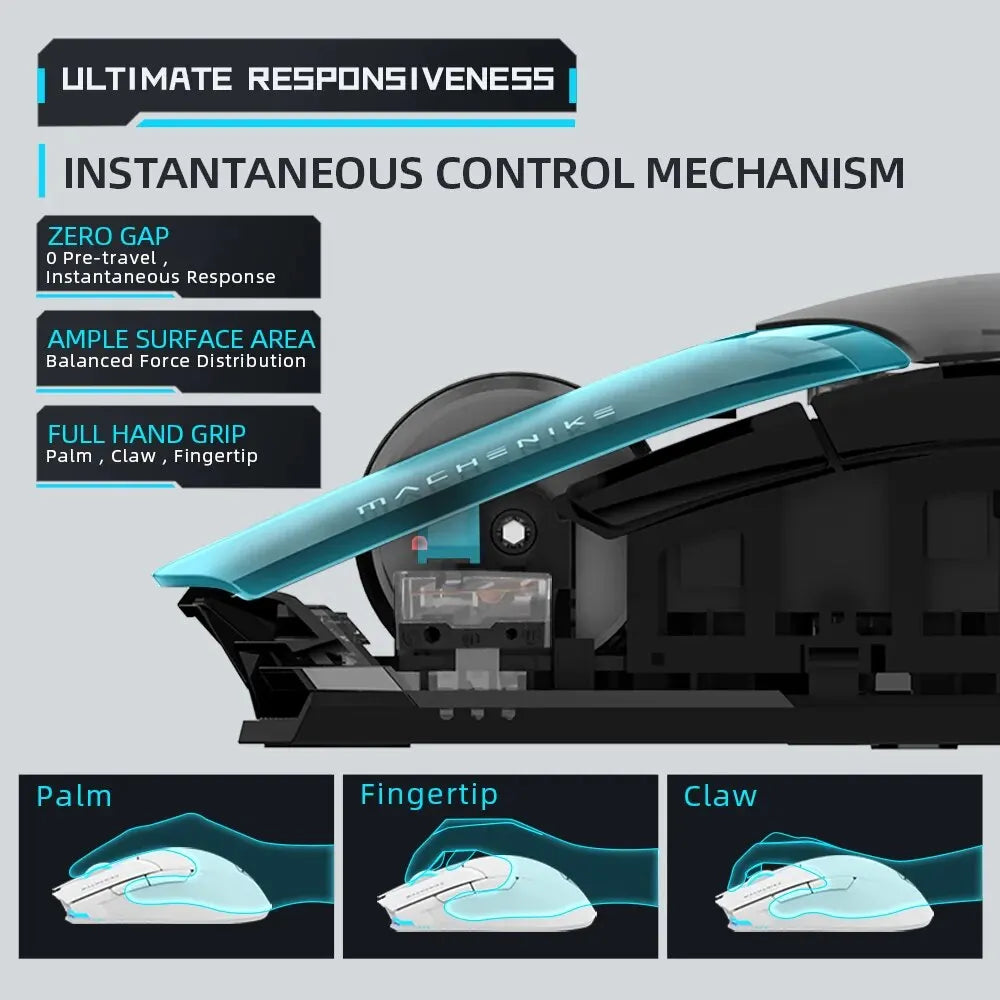 Machenike M7 Pro Gaming Mouse USB Wired 2.4GHz