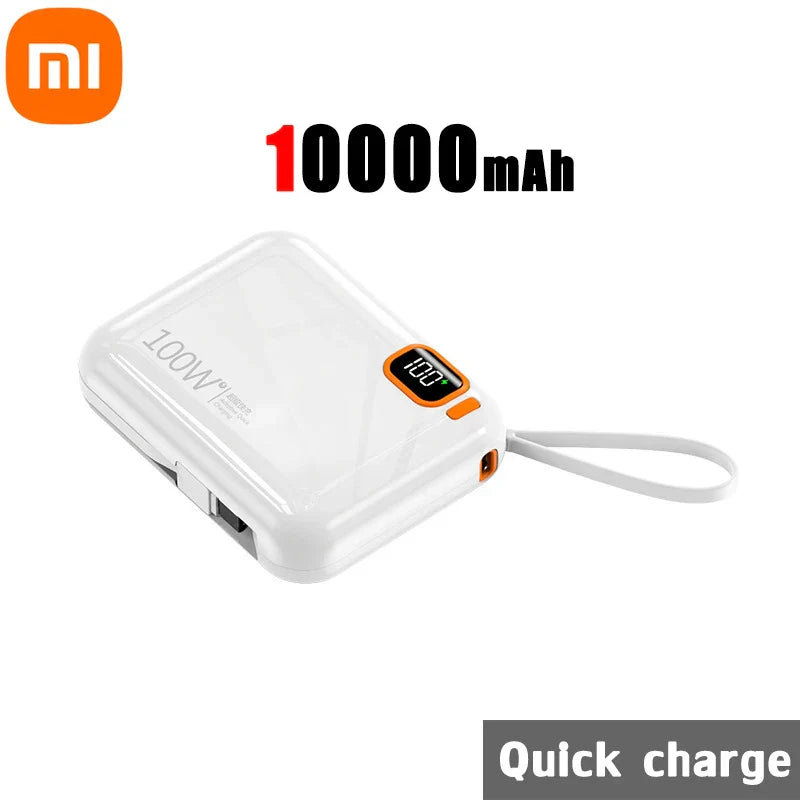 Xiaomi Power Bank 100W Fast Charging Built-in Cord