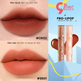 FOCALLURE 2 Pcs/Set Matte Liquid Lipstick Waterproof Long