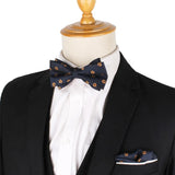 New Suits Bowtie For Groom Fashion Striped Bow