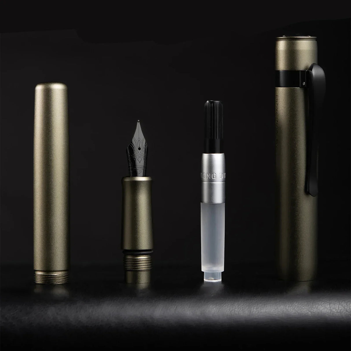 New Hongdian M2 Fountain Pen Mini Black Forest