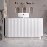 Modern Simple Reception Desk Proffesional Light Luxury Institute