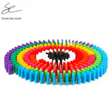 New Kids 100/300/500pcs Children Color Sort Rainbow Wood