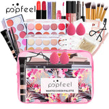 POPFEEL All In One Makeup Set (Eyeshadow, Ligloss,