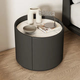 Italian Luxury Nightstands Minimalist Round Nordic Organizers Side