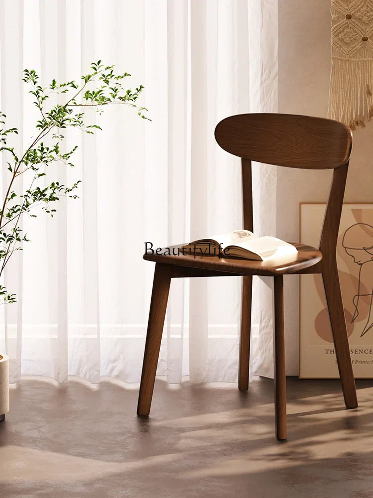 Solid Wood Backrest for Dining Chair Dining Table