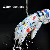 Winter Children Gloves for Boy Girl Cute Printed