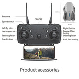 New E88 Quadcopter WIFI FPV Drone Professinal Wide