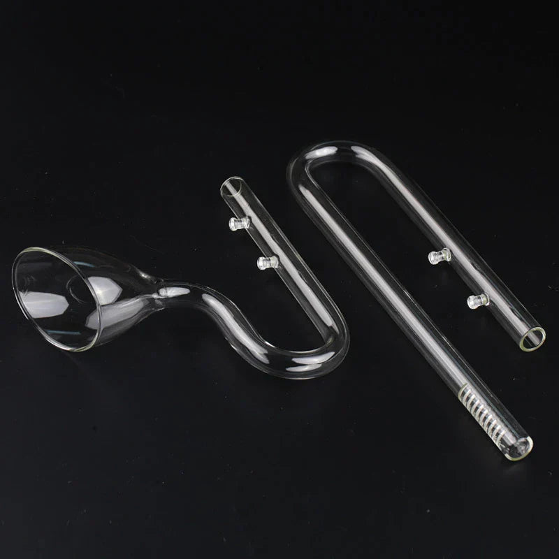 Aquarium Glass Inlet Outlet Skimmer Accessories Lily Pipe