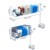 Aquarium 3-In1 External Water Purifying Device Wall-Mounted Purifying