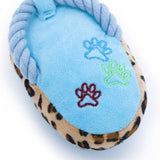 Dog Plush Sound Cotton String Slippers Pet Relieving