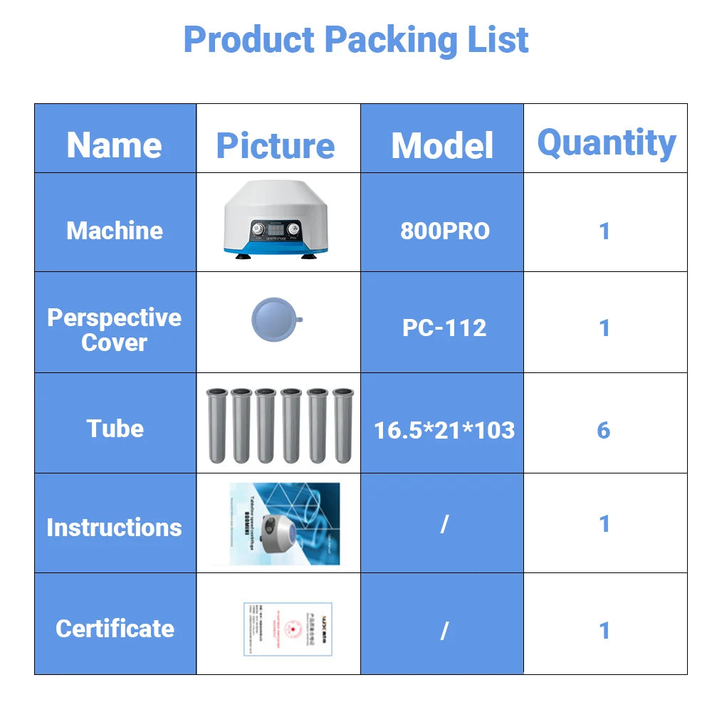 110V/220V Timing Function Electric Centrifuge Serum Separat 4000r/min