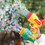 Gatling Bubble Gun 3229 Holes Bazooka Automatic Bubble