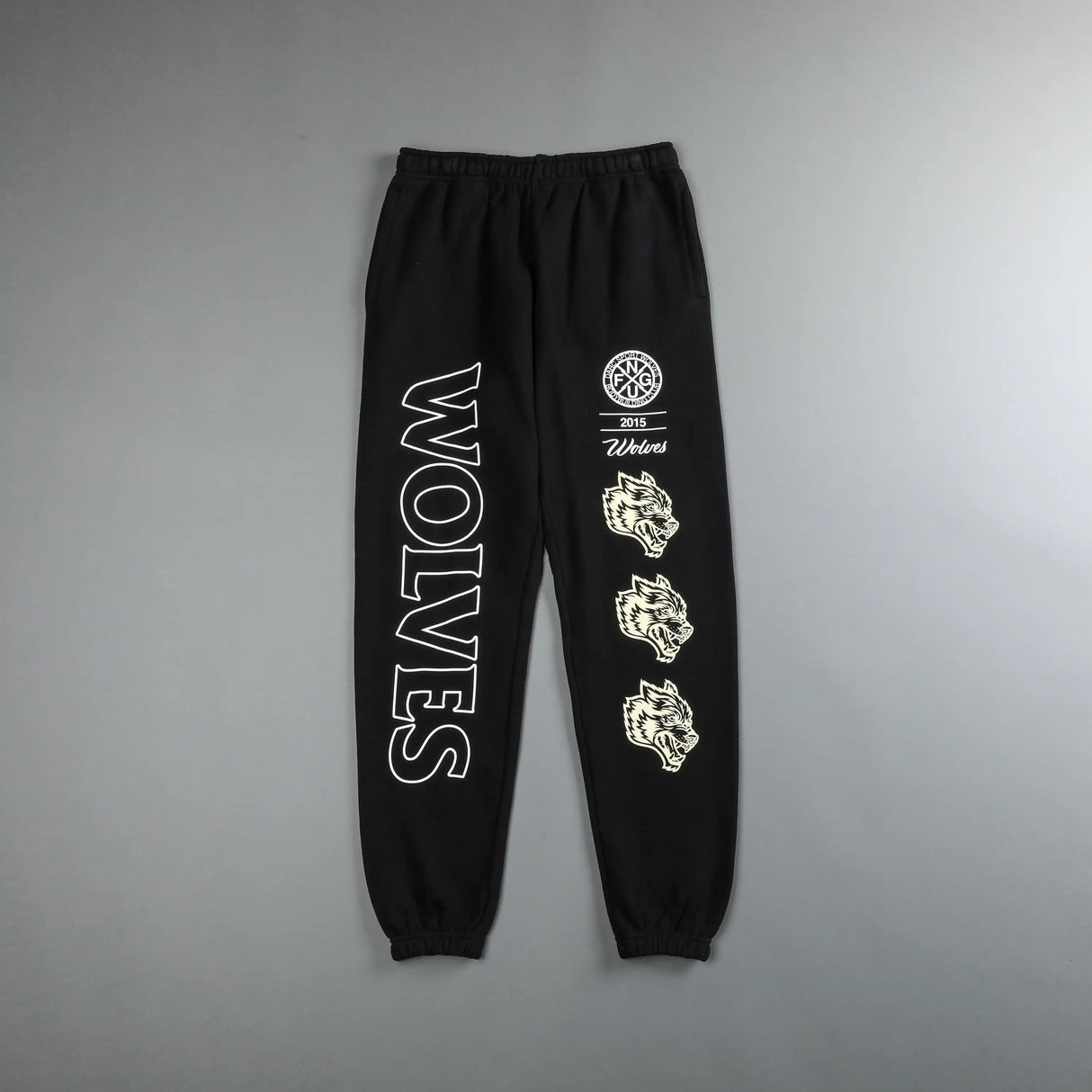DARC Wolves Joggers Street Pants Casual Warm Oversize
