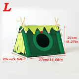 Small Pet Nest Felt Tent Rabbit Nest Hamster