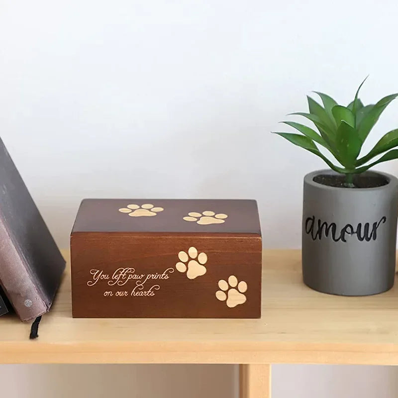 Pet Urn Memorial Casket Cats Dogs Small Animals