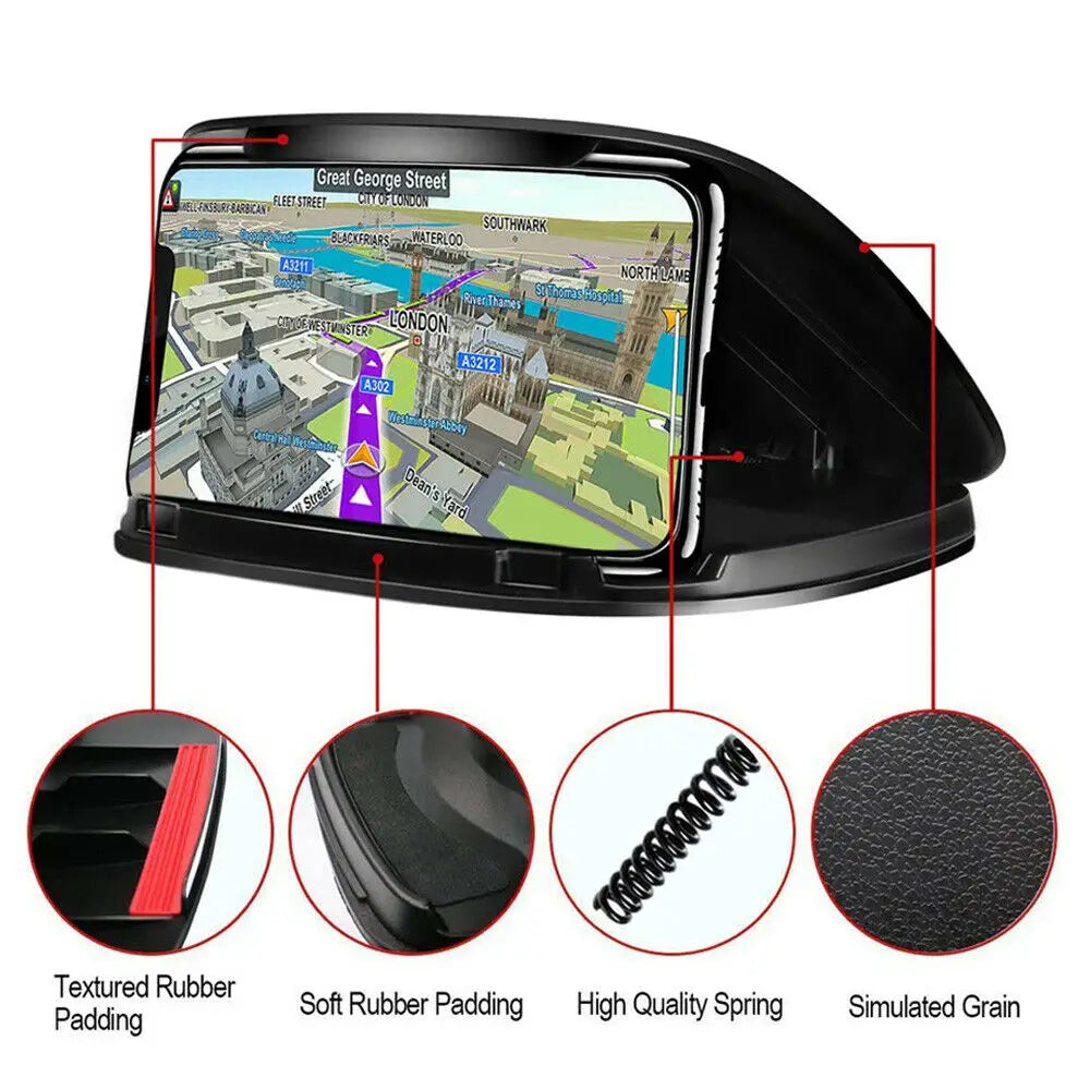 Universal Dashboard Panel Car Phone Holder Clip GPS