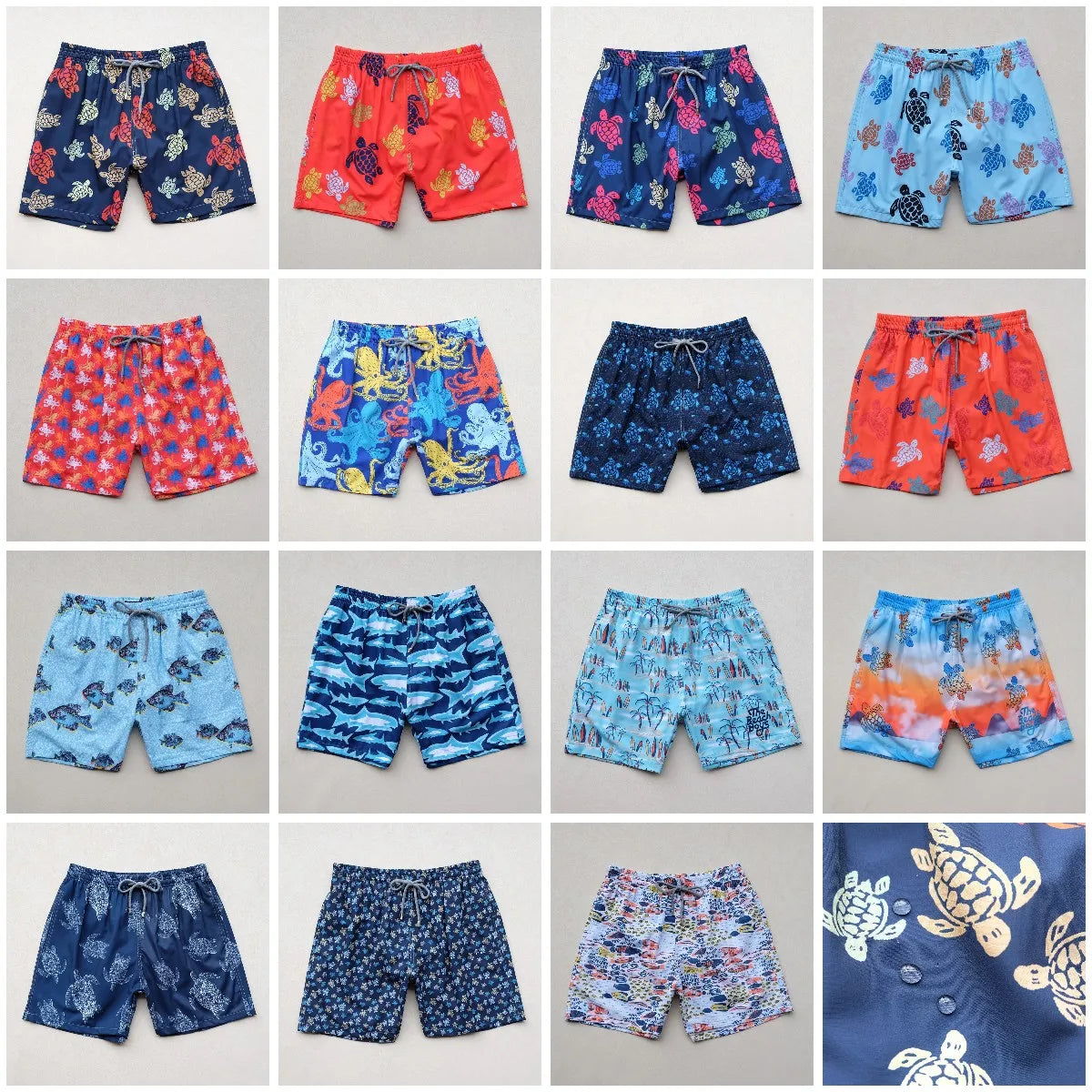 High Quality Brand Vilebre Beach Board Shorts Men