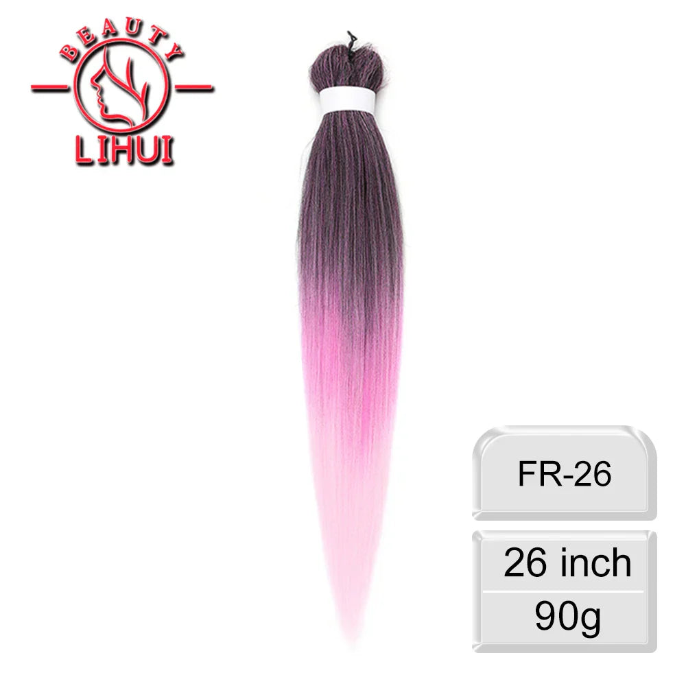 Braiding Hair Pre-stretched Synthetic Jumbo Braiding Hair Extensions