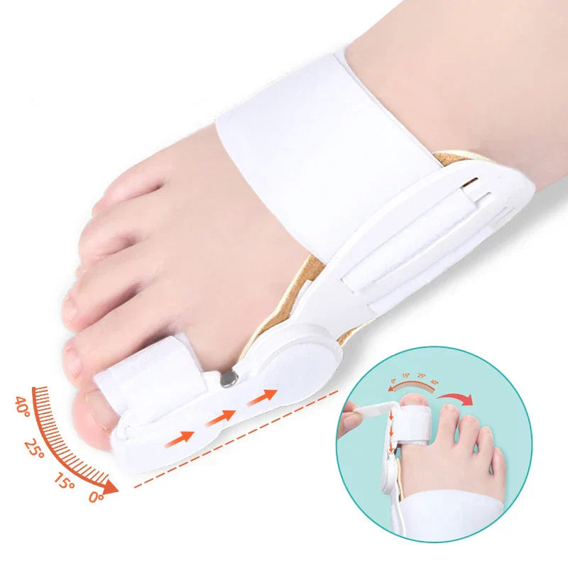 1Pcs Bunion Straightener Adjustable Hallux Valgus Corrector Pain