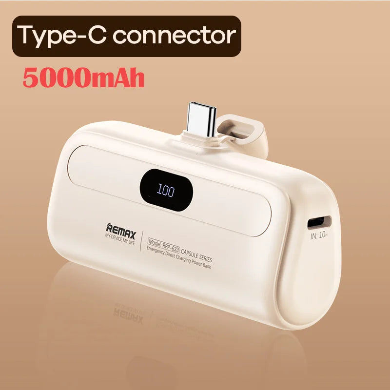Remax Mini Power Bank 5000mAh Fast Charging for