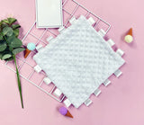 DHL50pcs Handkerchief Sublimation DIY White Blank Velvet Antifouling