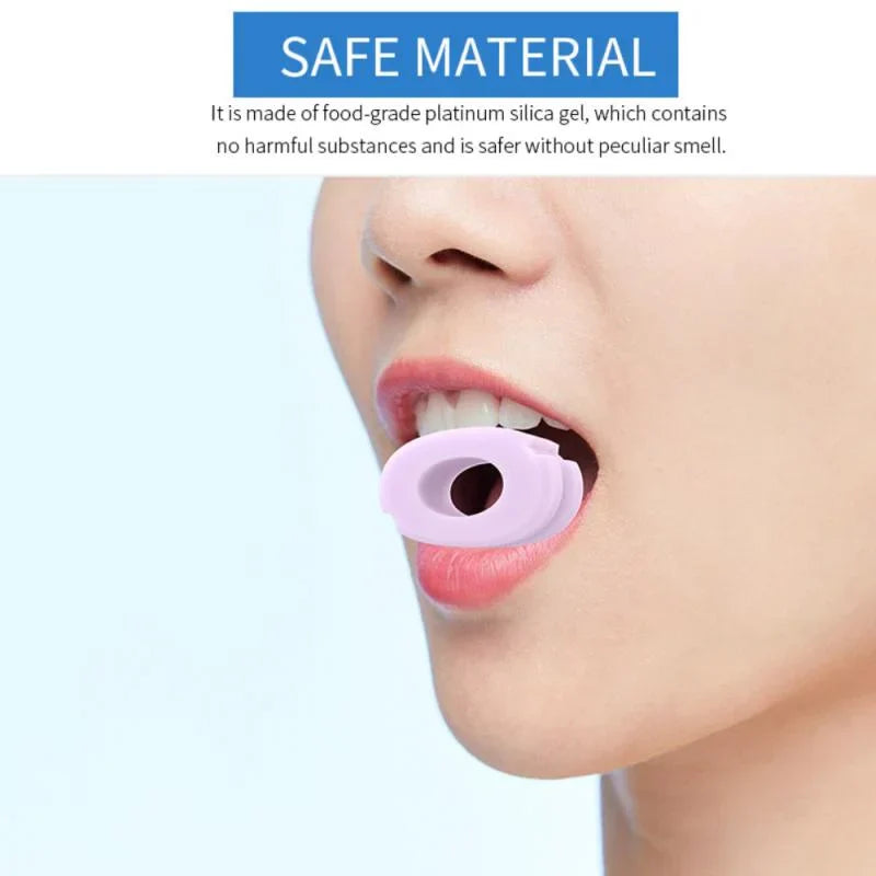 Jawline Exerciser Silicone Facial Jaw Muscle Trainer Fitness