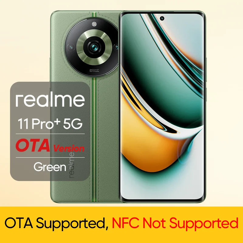 Global ROM realme 11 Pro Plus 5G Smartphone