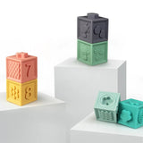 Silicone Building Blocks Baby Educational Splicing Large Particle