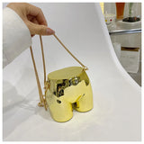 Niche Design Silver Lipstick Pouch Women Luxury evening
