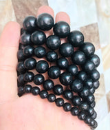 PANGEM-Wholesale 1pcs 100% Natural Russia Shungite Bracelet, Healing Stone