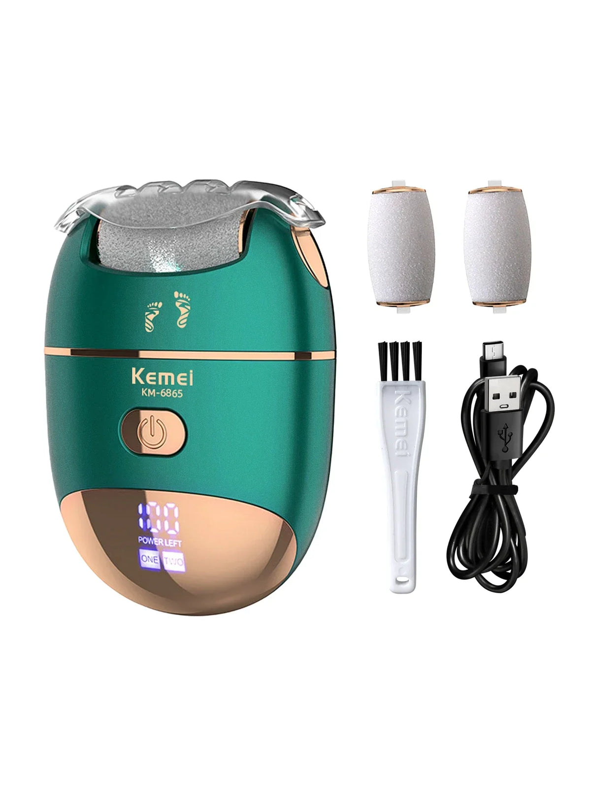 KEMEI Electric Foot Grinding Skin Hard Rupture Skin