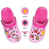 5103050100Pcs Hybrid Classic Cartoon Shoes Charms Decoration Fit