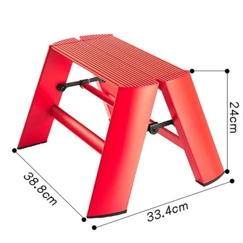 Aluminum Alloy Home Ladder Stool Wide Pedal Type