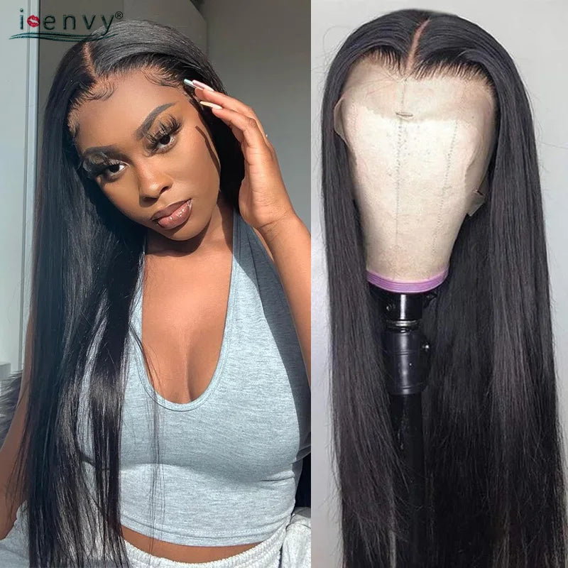 13X6 Colored Straight Lace Front Human Hair Wigs