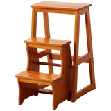 Solid Pine Wood High Stools Kitchen Multifunctional Step
