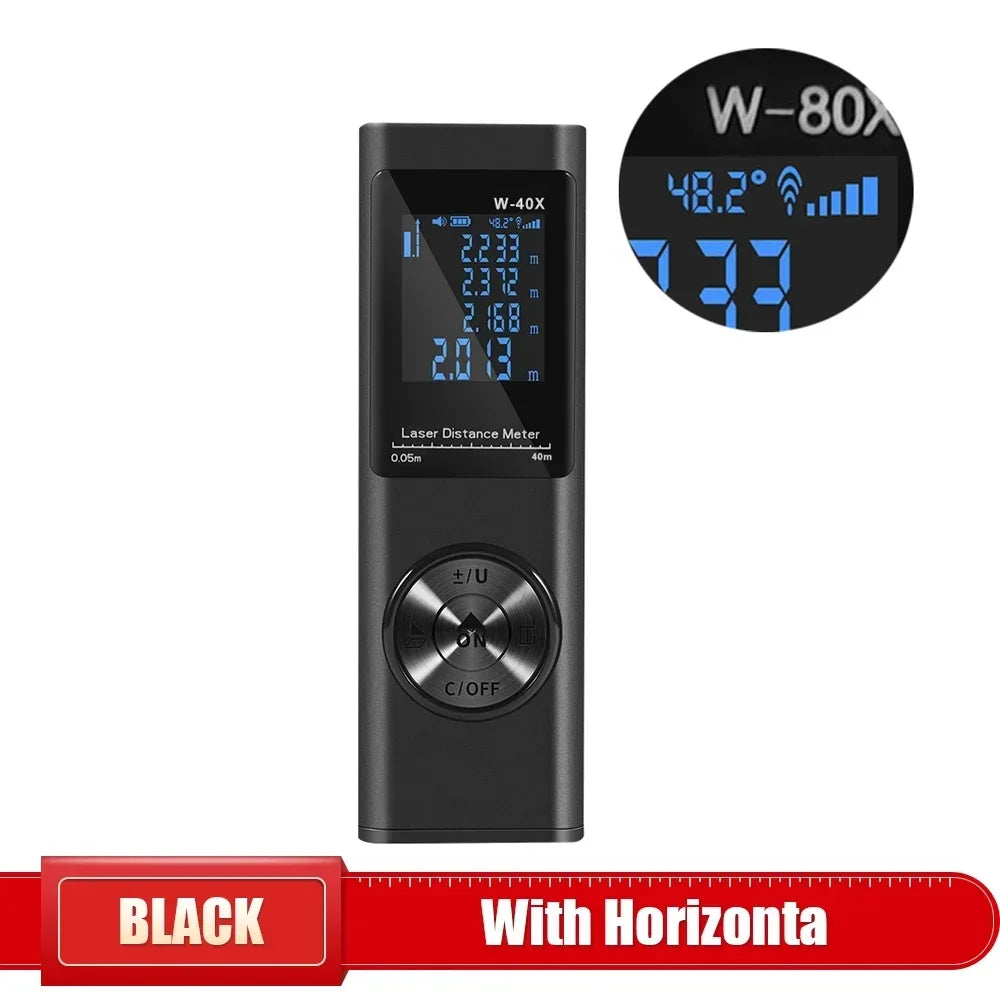 Laser Distance Meter Rangefinder Laser Tape Measure Digital