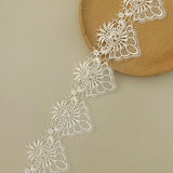 3Yards New eyelash fabric accessories solid color lace