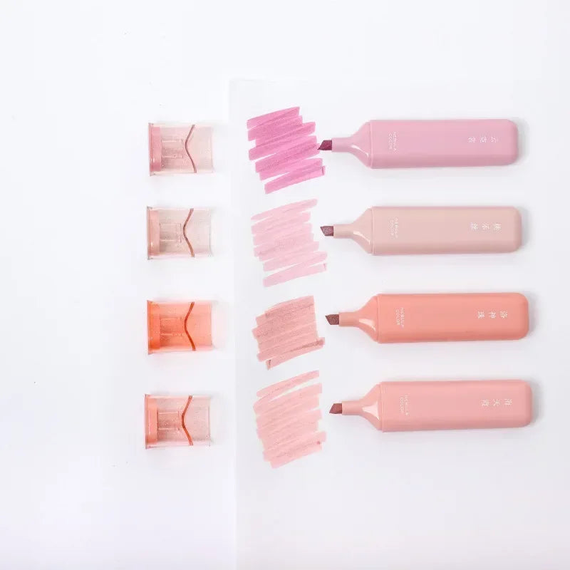 4 Color/Set Glitter Highlighter Pen for Scrapbook Diary