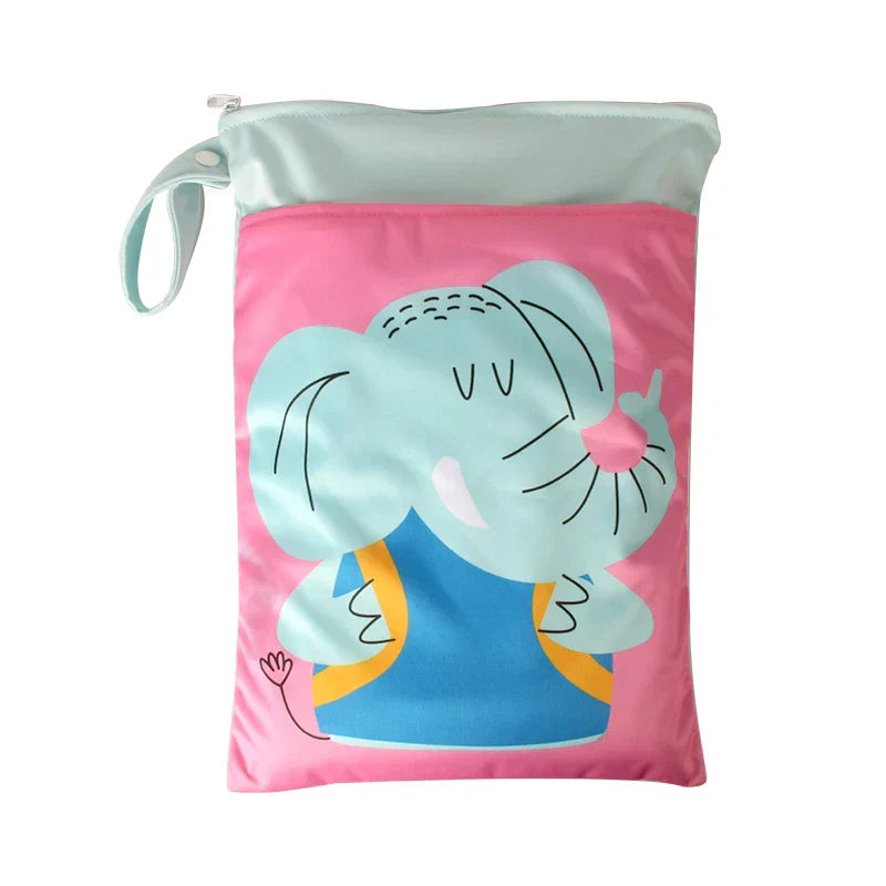 Waterproof Reusable Wet Dry Bags For Baby Cloth