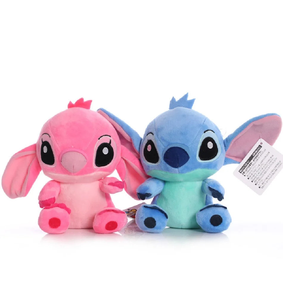 20cm Disney Anime Stitch Plush Stuffed Kawaii Toys