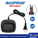 Original Baofeng UV-17 Pro V2 EU/US Battery Charger