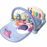 Baby Playmat Play Piano Gym with Musical Toy Lights Learning Content for Newborn to Toddler（Accessories Color Random）