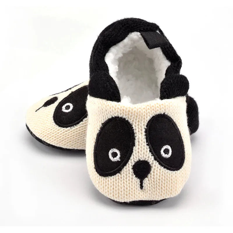 Adorable Infant Slippers Toddler Baby Boy Girl Knit