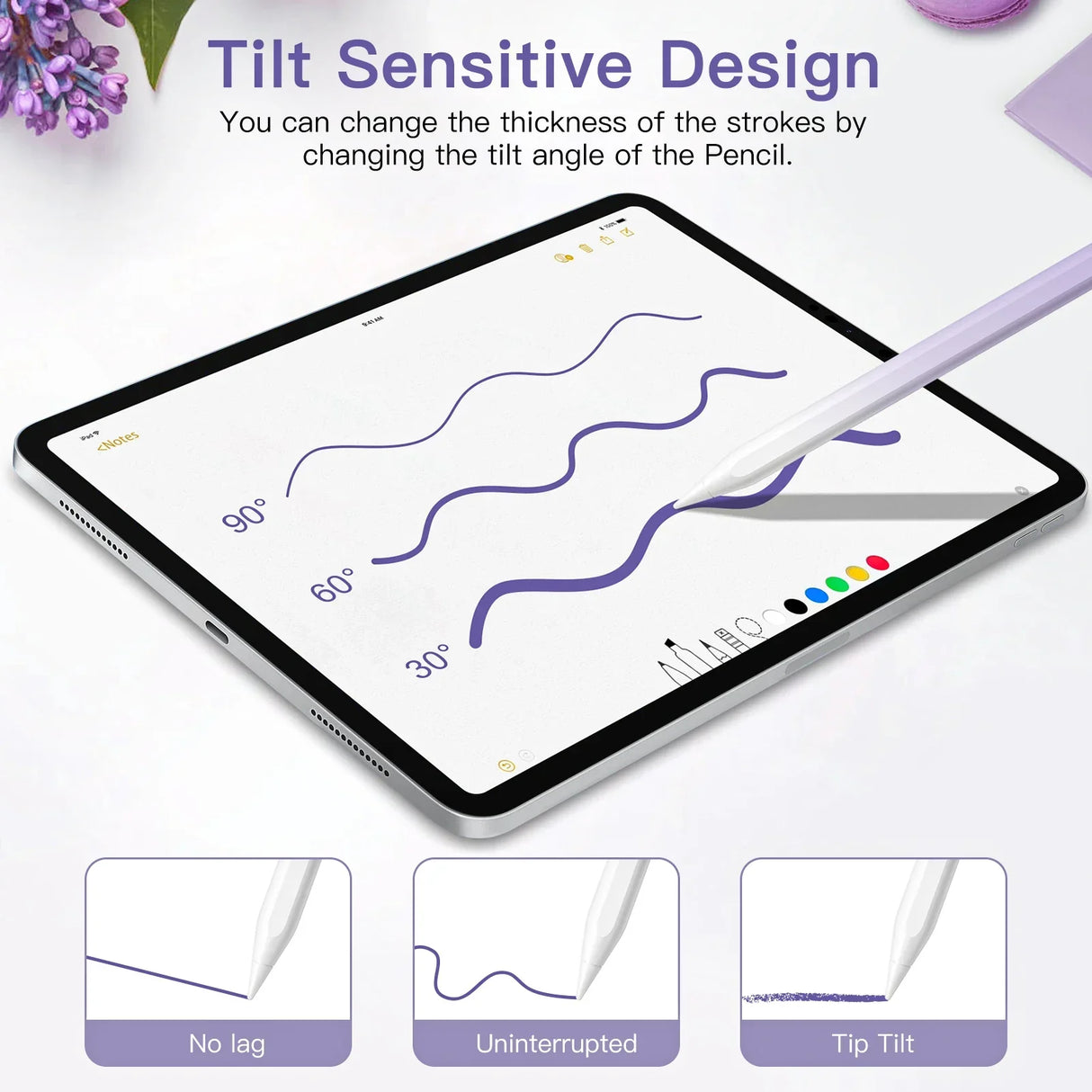 GOOJODOQ GD13 Pencil Stylus Pen for Apple Pencils