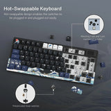 womier S-K80 Gamer Keyboard with Color OLED Display