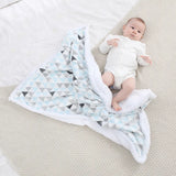 Baby Blanket Warm Fleece Thermal Newborn Soft Stroller