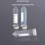 25Pcs Biosharp 50ml Screw Top Centrifuge Tube Sterile